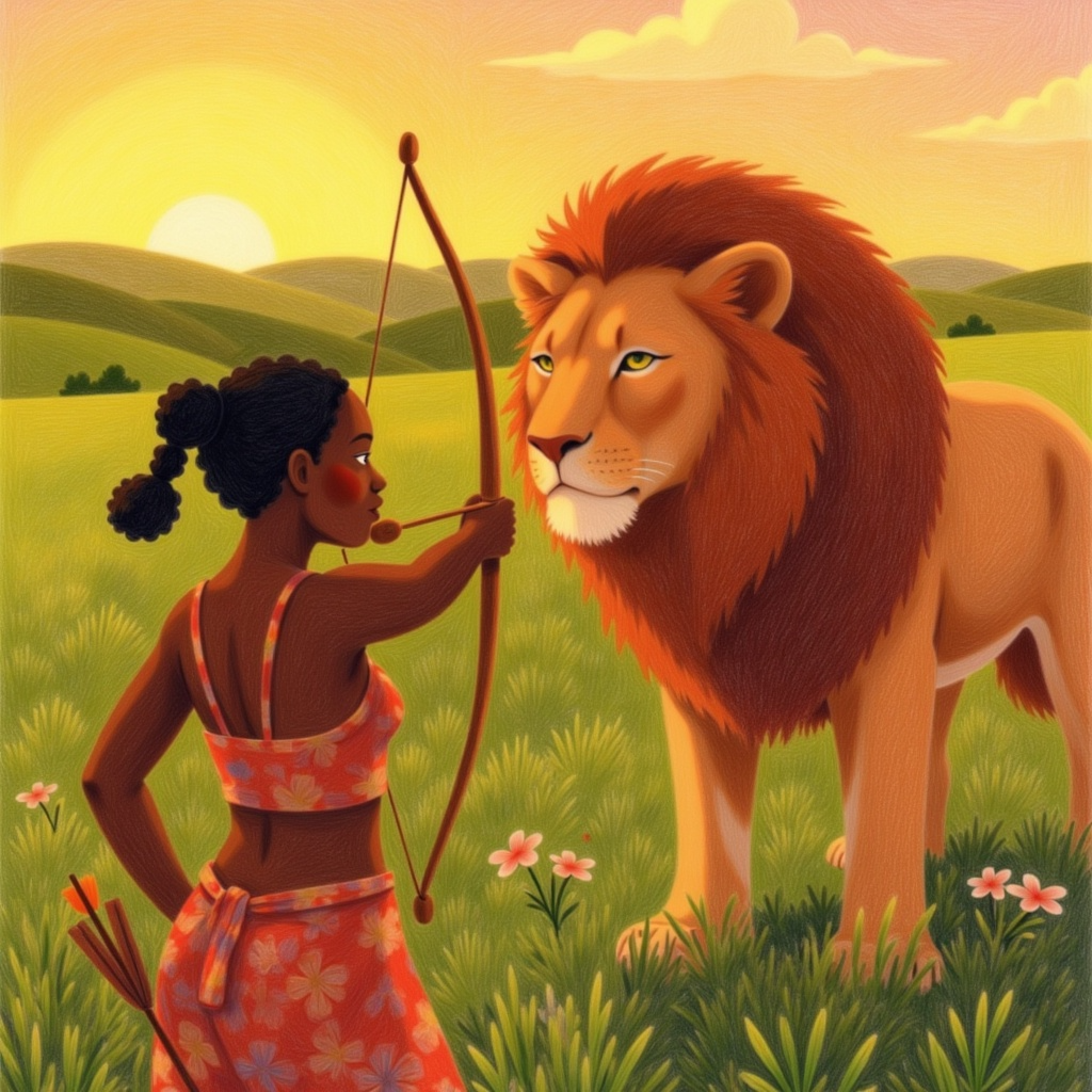 Lion Hunting 3D Fairytale